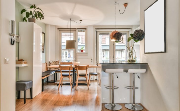 Bouw cab woning en interieur